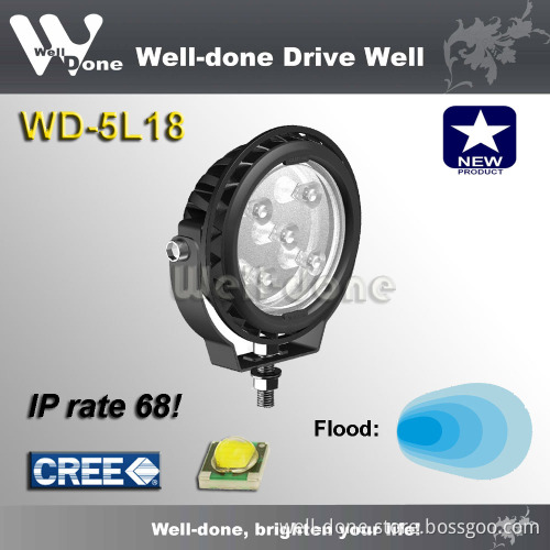 IP 68 CREE LED Work Lamp (WD-5L18)